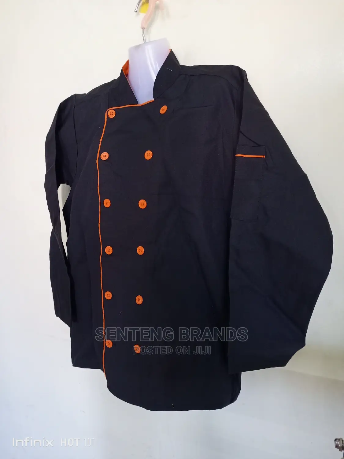 Black Decorated Chef Jackets