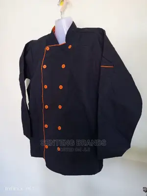 Black Decorated Chef Jackets