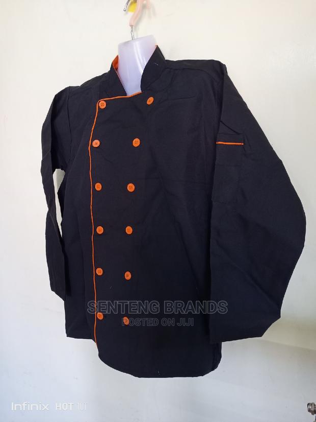 Black Decorated Chef Jackets - thumbnail 4