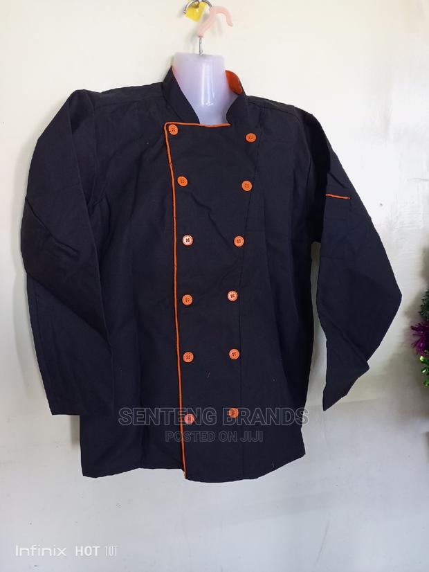 Black Decorated Chef Jackets - thumbnail 5