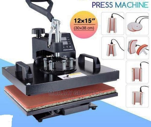 Combo Heat Press 8 in 1 Machine for Branding
