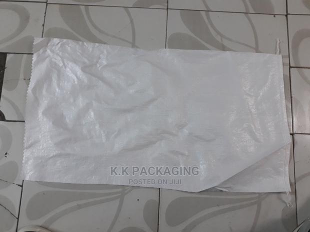 25kg White Nylon Sacks - main view