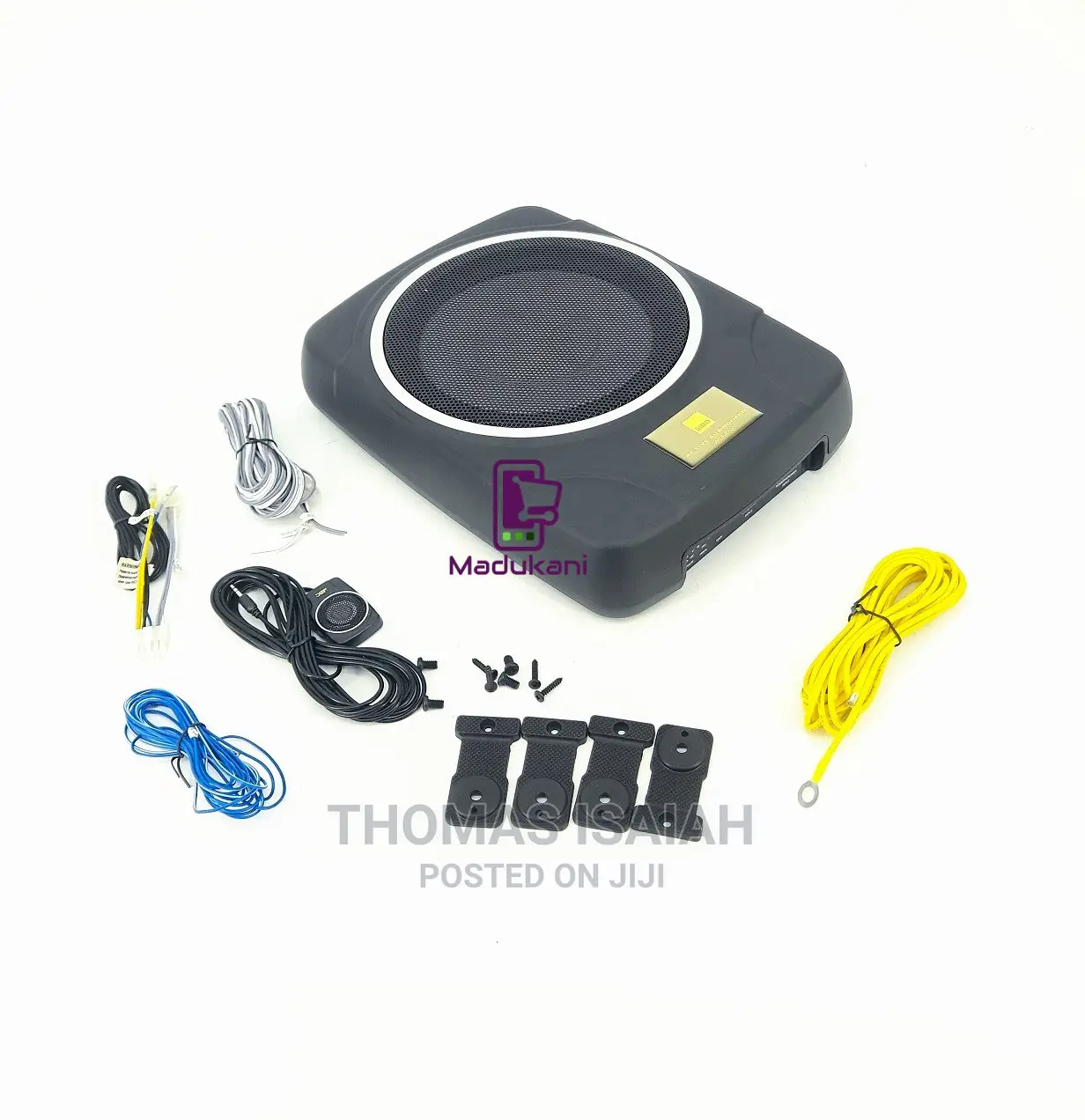 MBQ Super Compact Active Underseat Car Subwoofer
