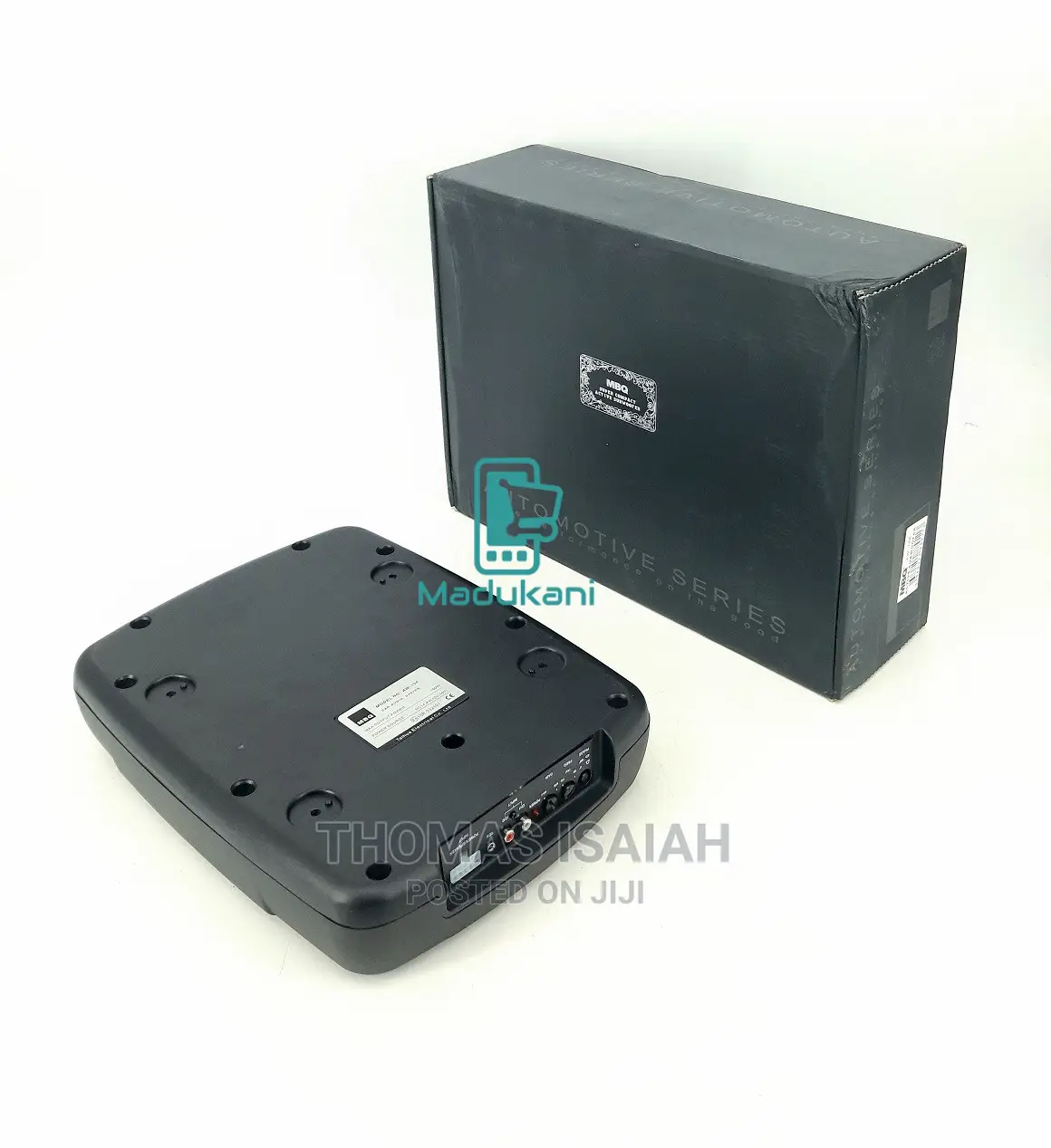 MBQ Super Compact Active Underseat Car Subwoofer