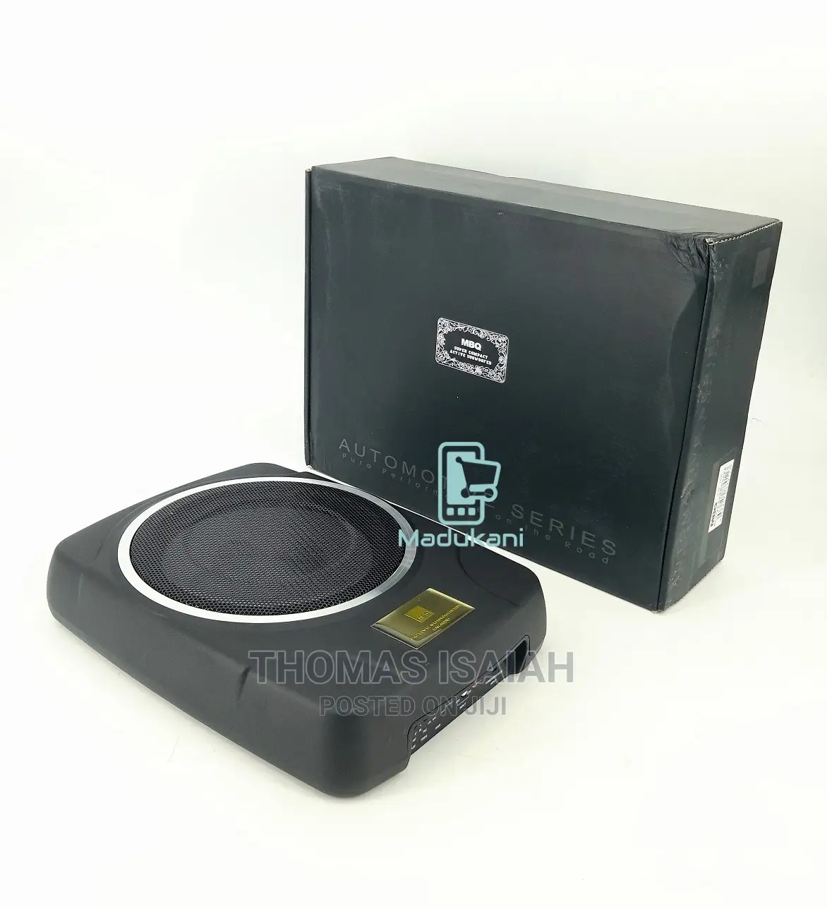 MBQ Super Compact Active Underseat Car Subwoofer