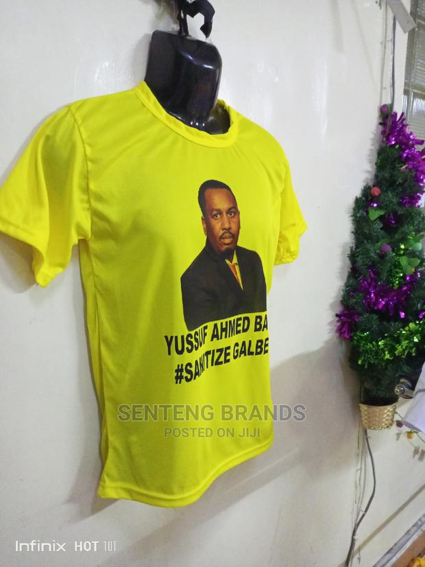 Printed Yellow Campaign T-Shirts for Elections - thumbnail 2