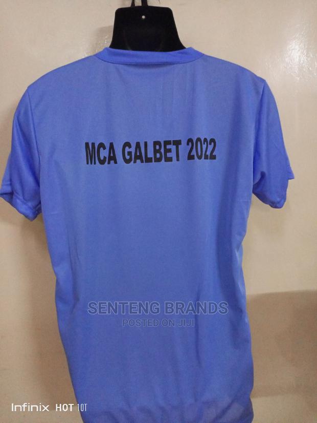 Printed Skyblue T-Shirts for Campaign Elections - thumbnail 2
