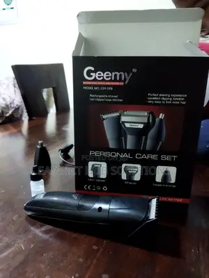 Geemy Original Rechargeable Hair Shaver and Trimmer Set