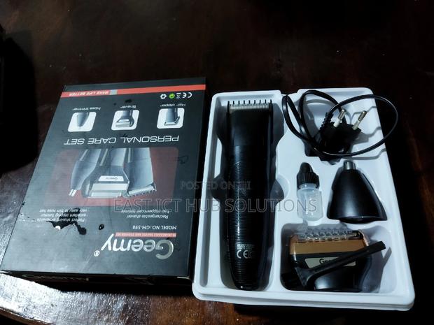 Geemy 3in1 Rechargeable Hair, Beard Nose Shaver Trimmer