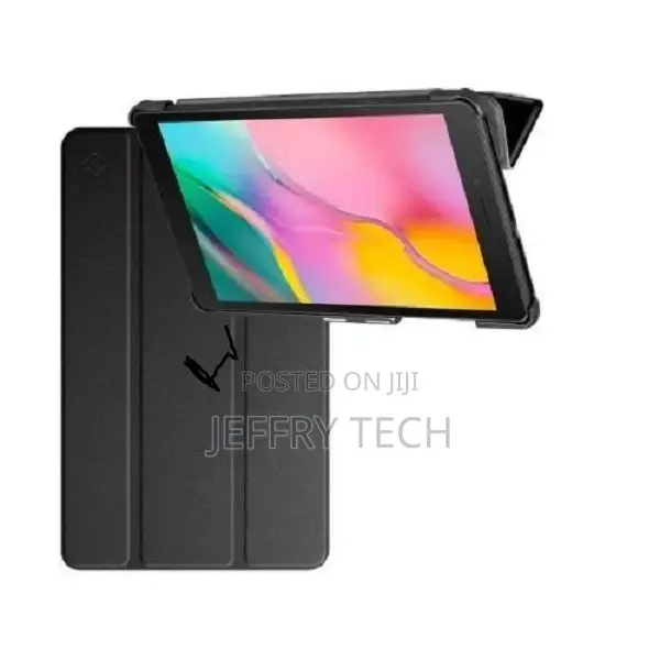 Samsung Galaxy Tab a 8.0" Sleek Book Cover - Black