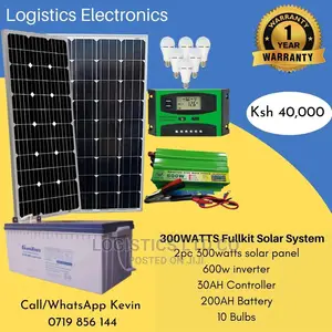 300watts Fullkit Solar Sytem