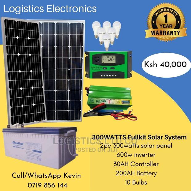 300watts Fullkit Solar Sytem