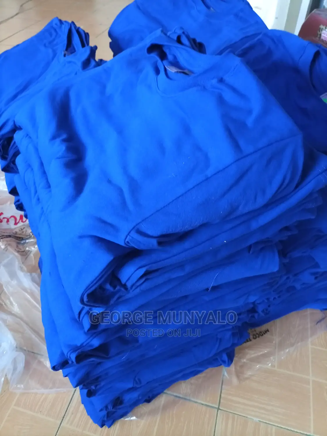 Royal Blue Cotton T-Shirts