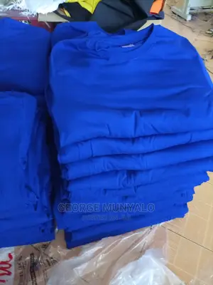 Royal Blue Cotton T-Shirts