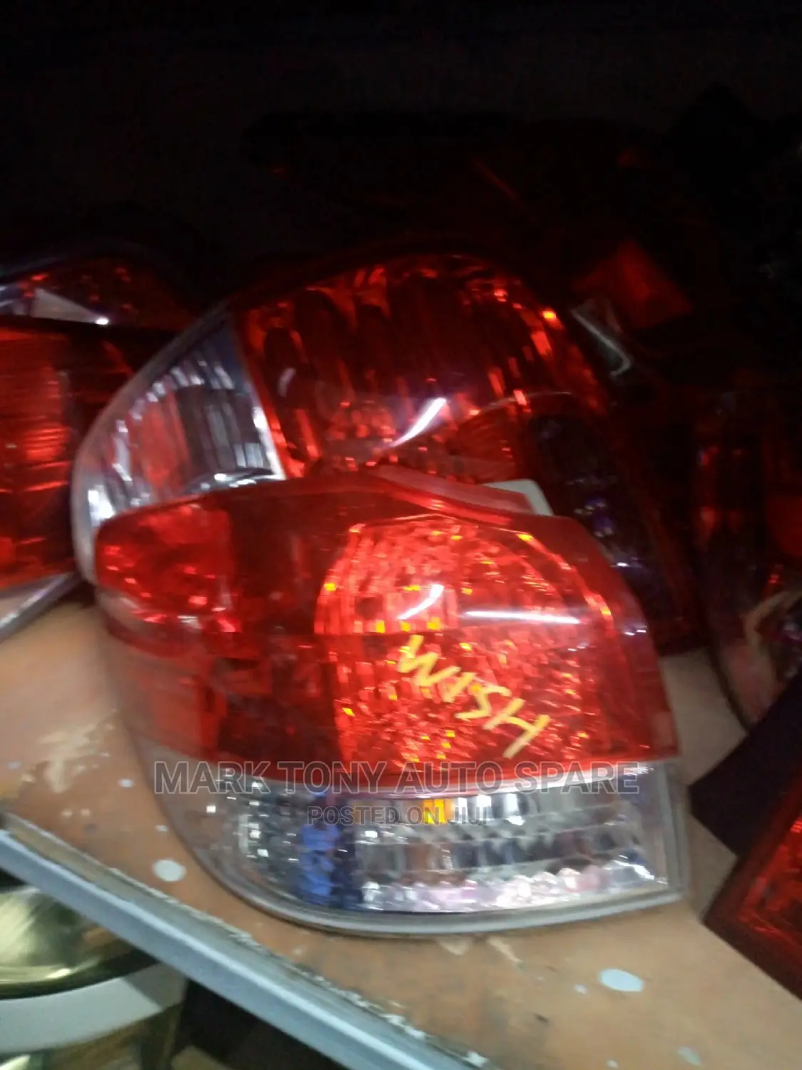Toyota Wish 2010 Backlight