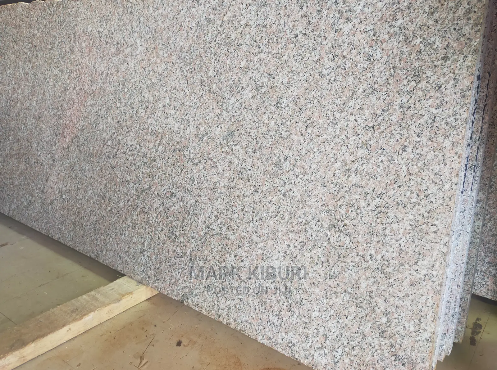 Creamish. Granite