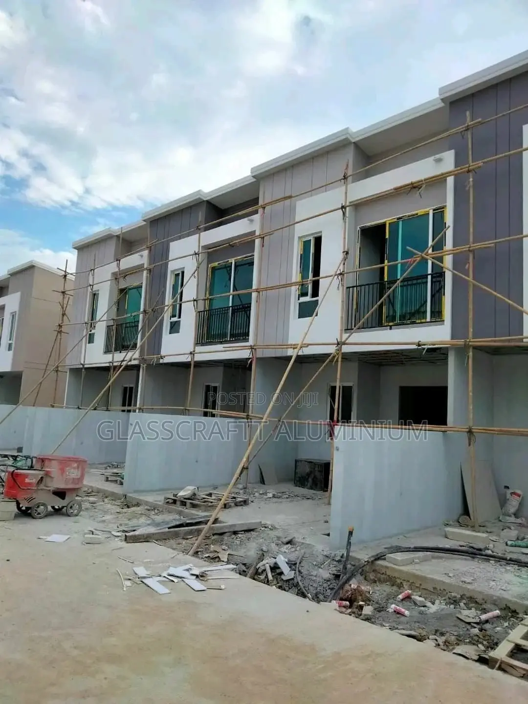 Light Green Aluminium Windows