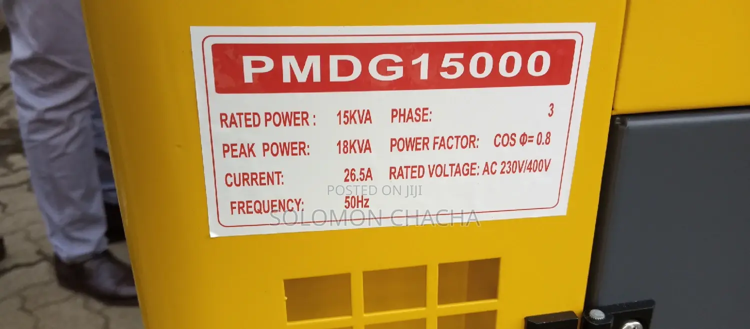 Premier 18kva 3 Phase Diesel Silent Generator With Ats