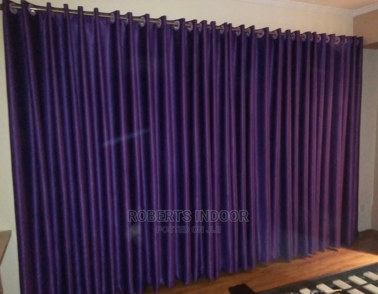 Purple Elegant House Curtain