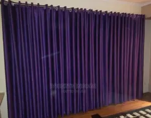 Purple Elegant House Curtain