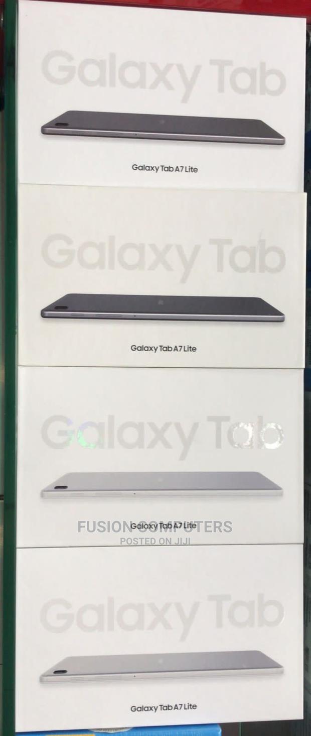 New Samsung Galaxy Tab A7 Lite 32 GB Silver - thumbnail 3
