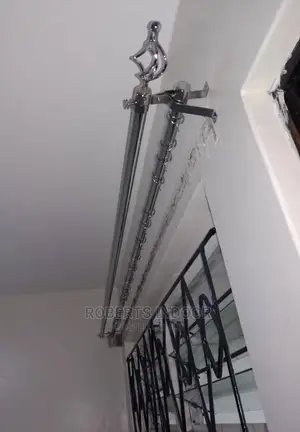 3m Double Curtain Rod