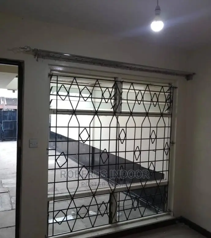 4m Double Curtain Rod