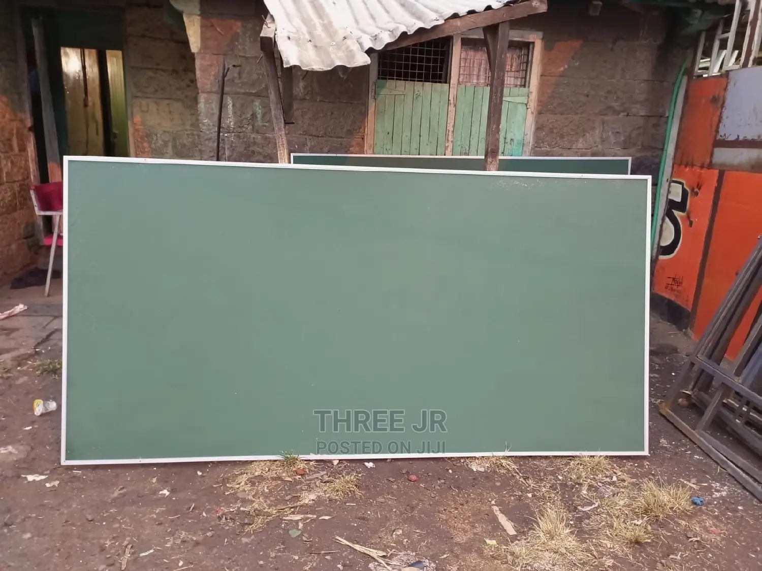 Green Chalk Board 8x4ft
