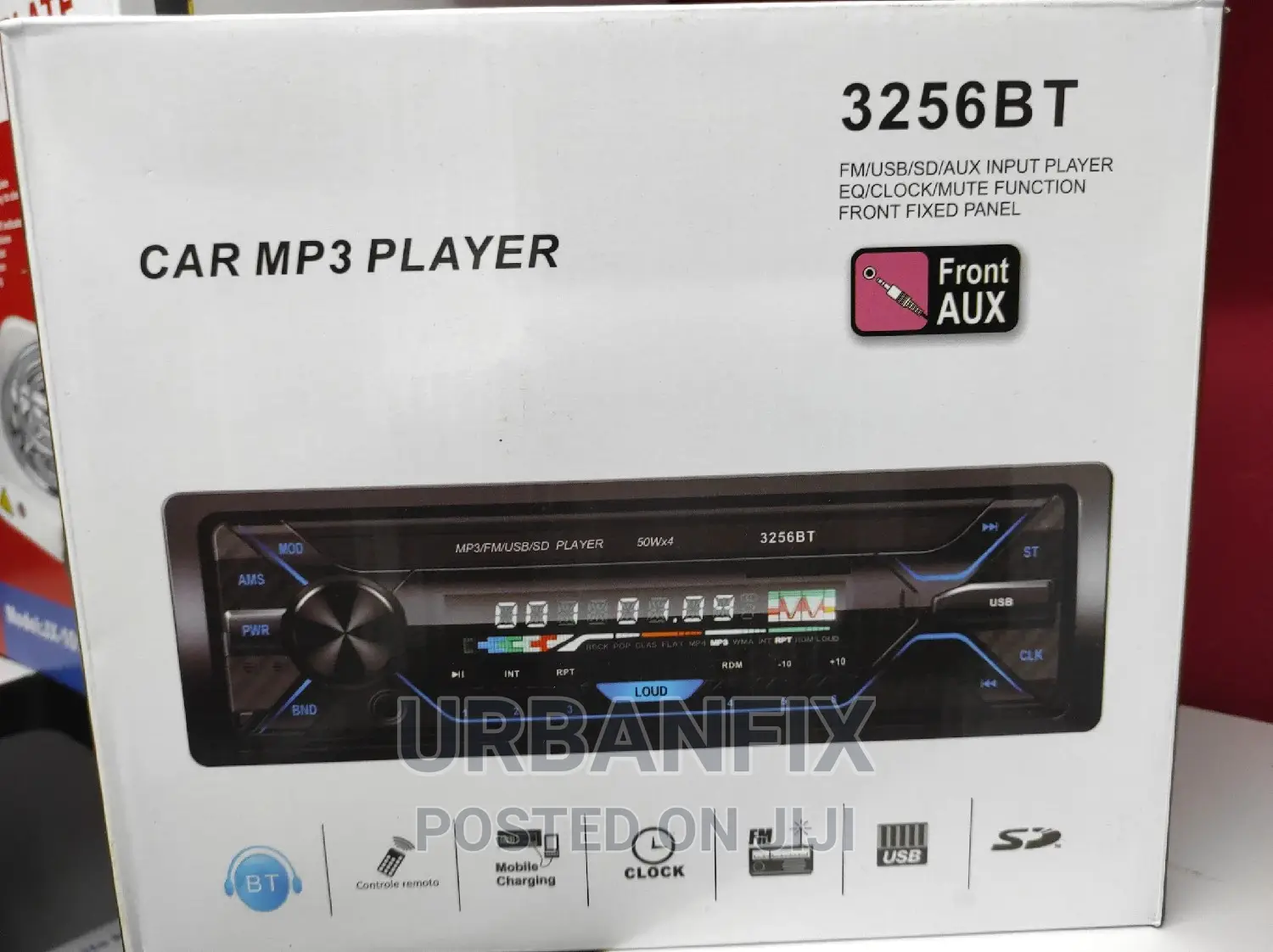 Brand New Bluetooth Radio With FM, USB, Aux and Mem Slot