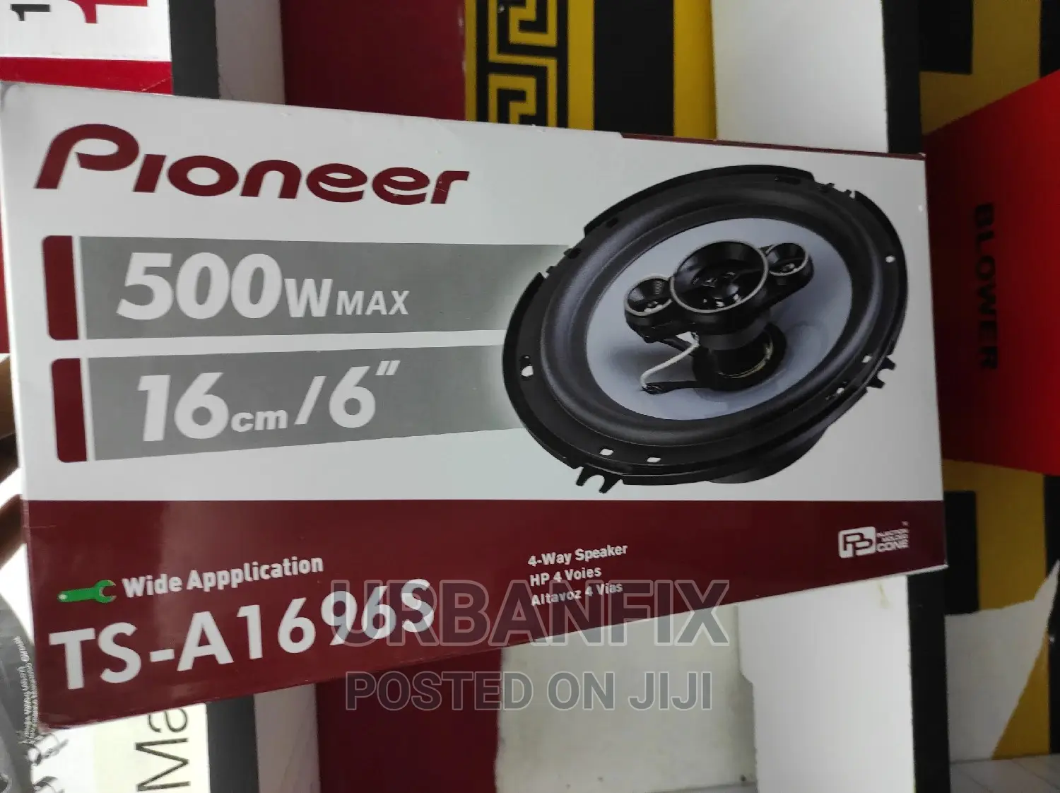 500watts Pioneer 6 Inch Midrange Speakers