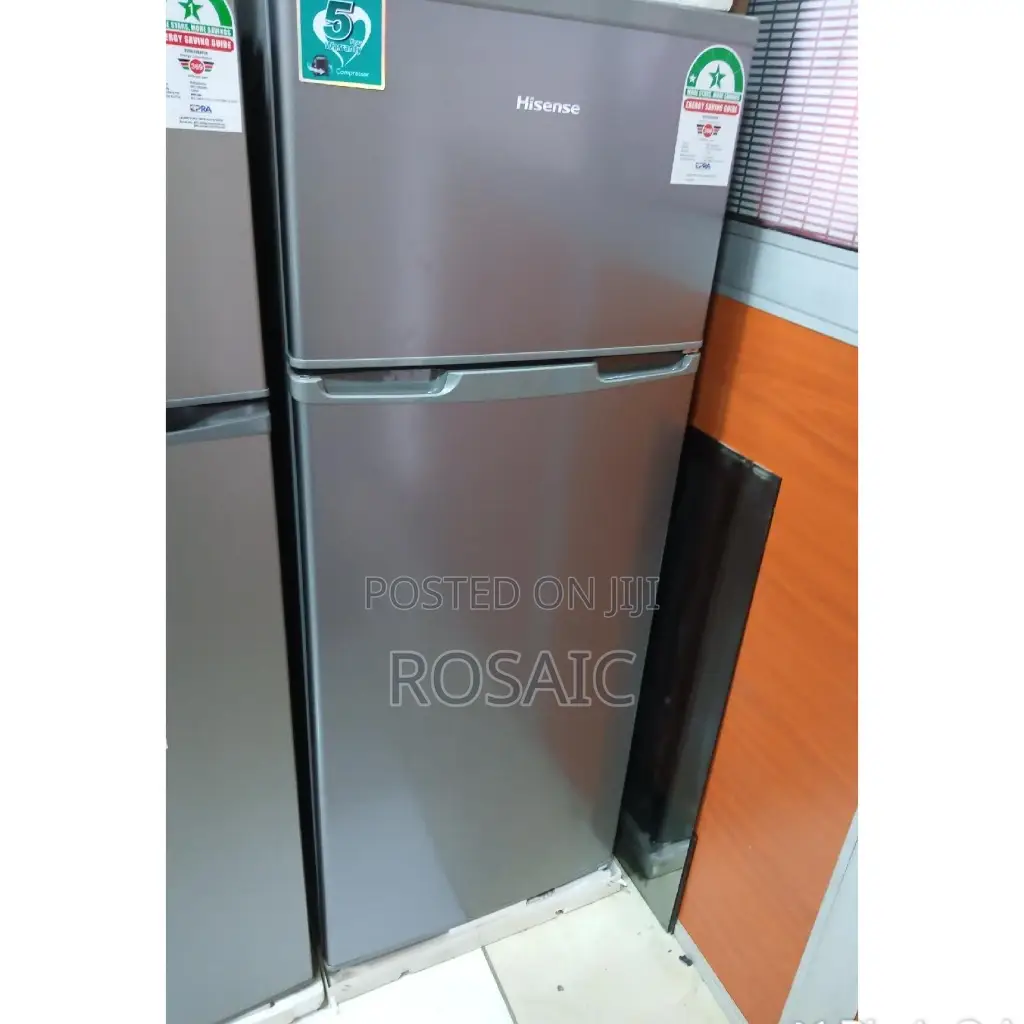 Hisense Refrigerator 251 Litres Silver Double Door