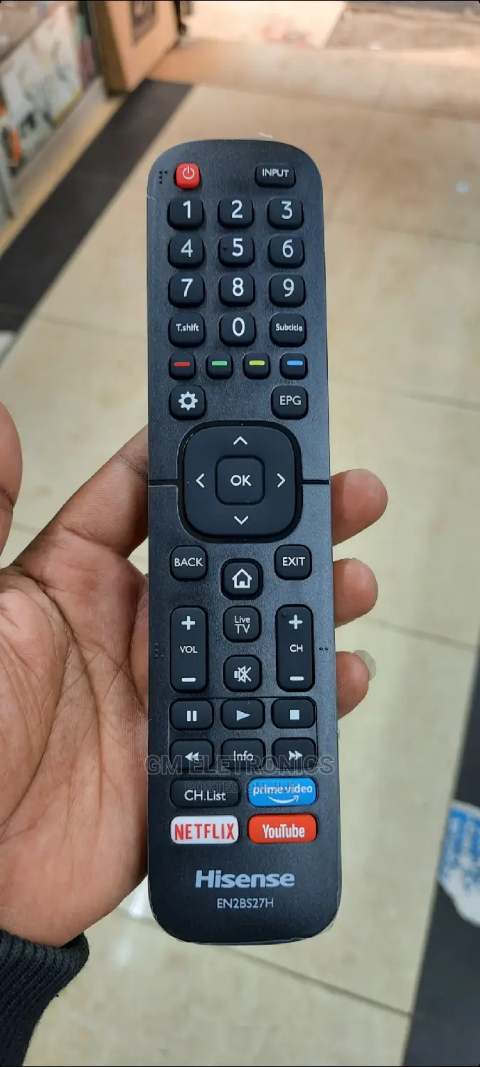 Hisense Primes Video,Nexflix,Youtube Remote for Smart Tv.