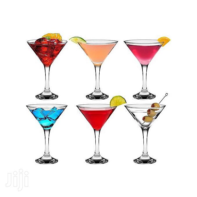 6pcs Martini Cooktail Glasses