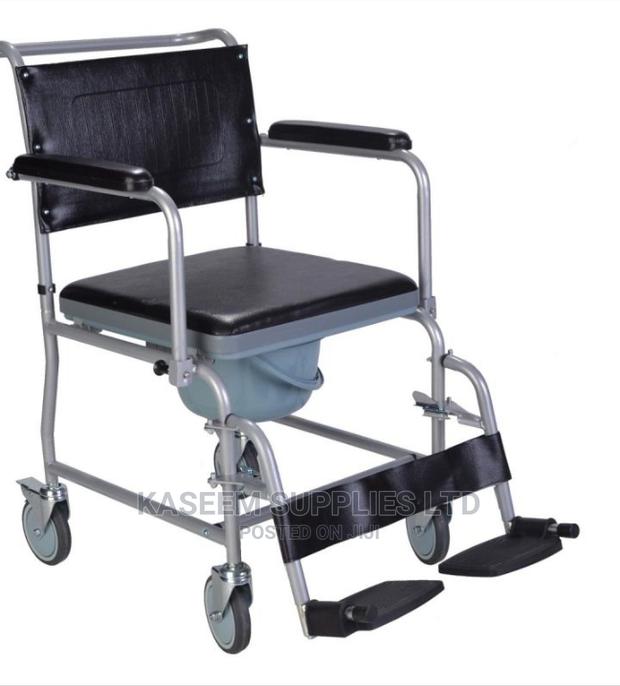 Commode Wheel Chair - main view