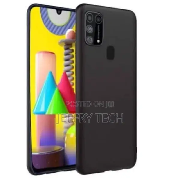 Silicone Case for Samsung M31-Black