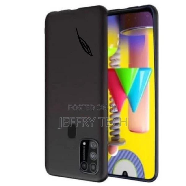 Silicone Case for Samsung M31-Black - thumbnail 2