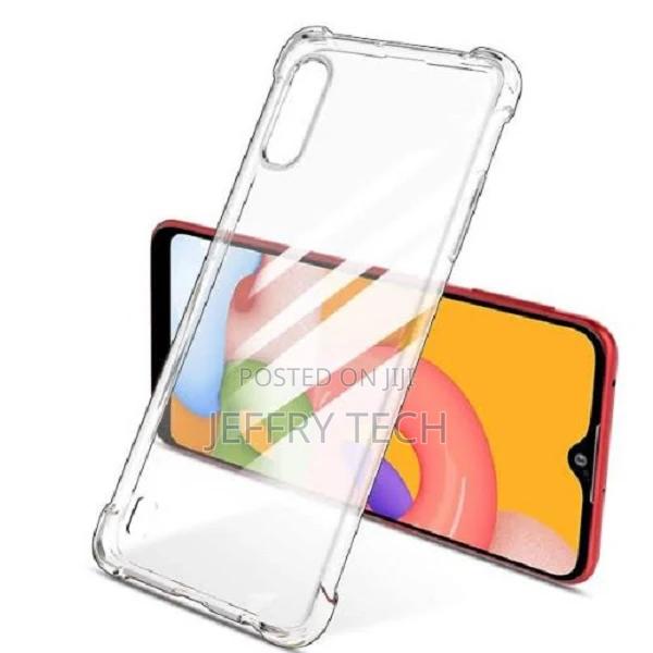 Clear Shockproof Protective Case for Samsung A02 - main view