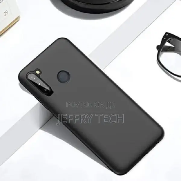 Silicone Back Cover Case for Samsung M11 - Black