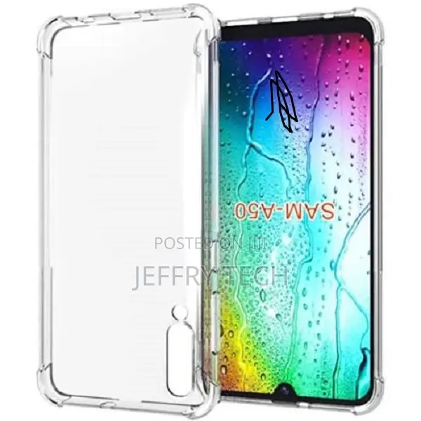 Crystal Clear Shockproof Protective Case for Samsung A50