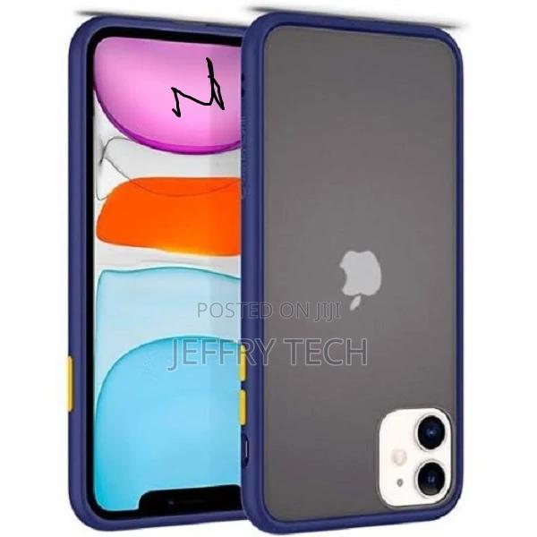 Translucent Matte Shockproof Protective Case for iPhone 11 - - thumbnail 2