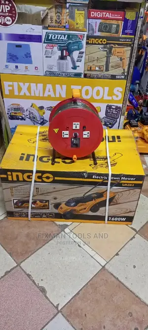 New Electric Lawn Mower, With 25 M Extension Cord