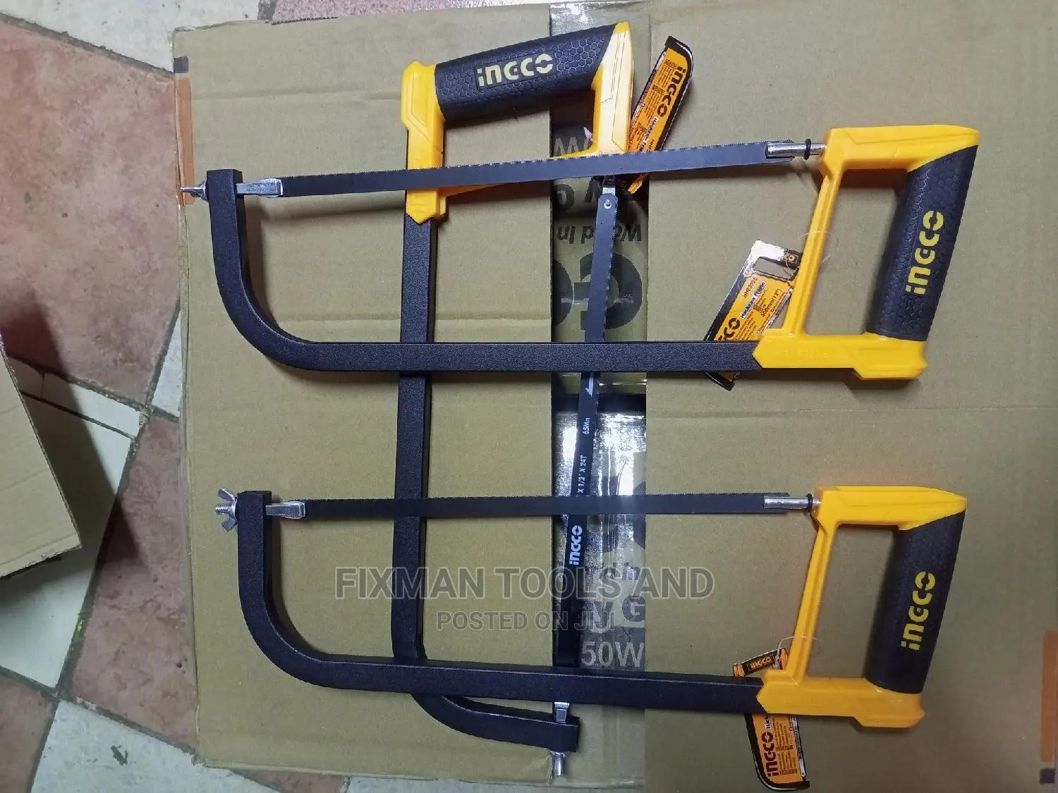 Professional Hack Saw Set With Diamond Blades