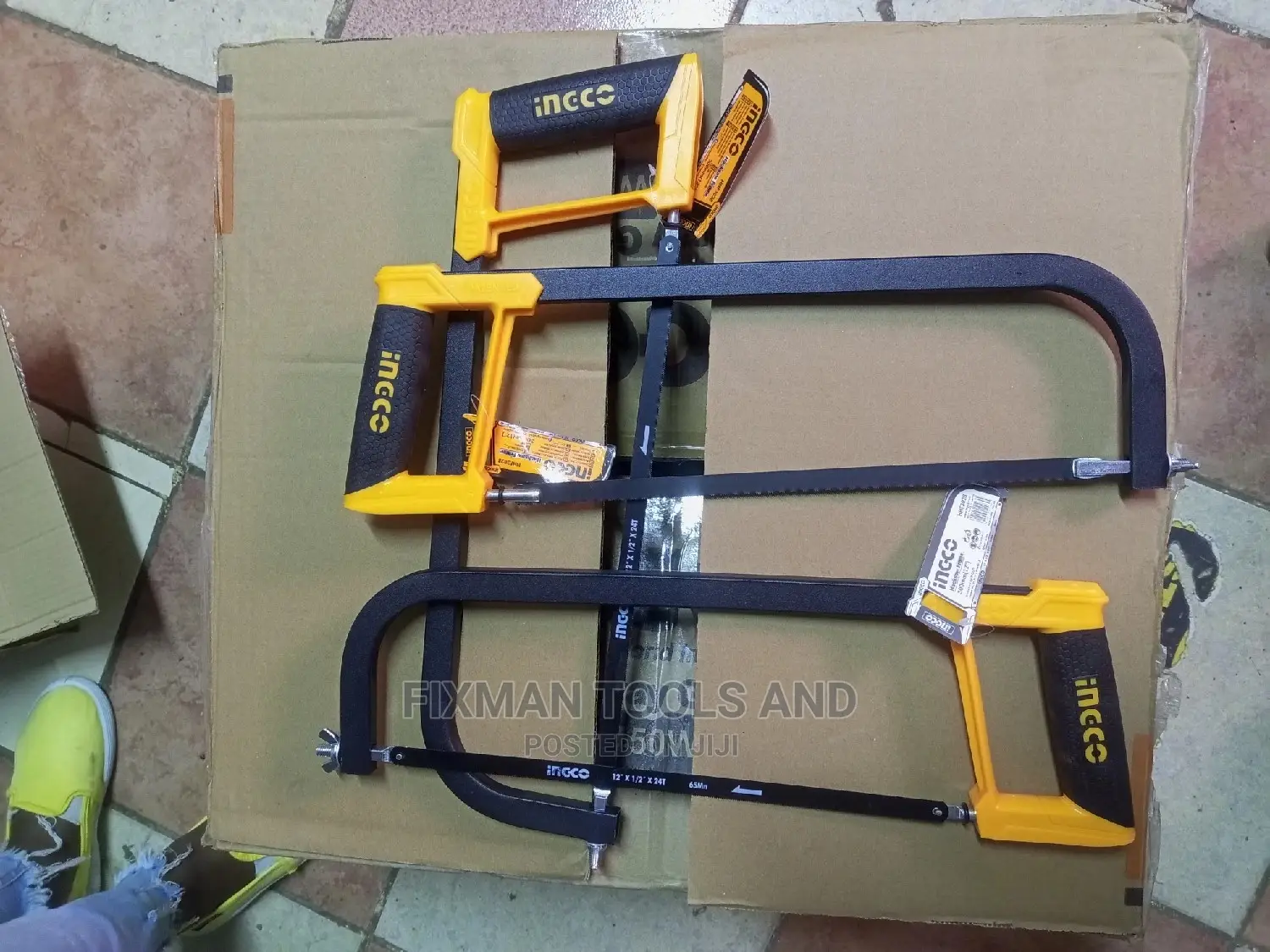 Professional Hack Saw Set With Diamond Blades