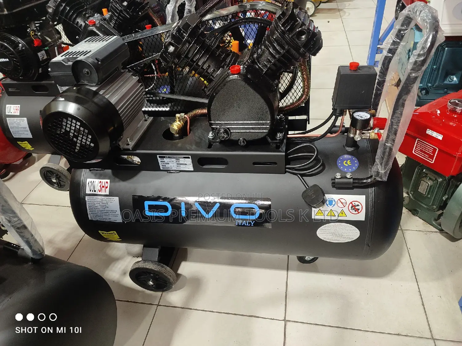 Compress 100 LTR 3HP Italy