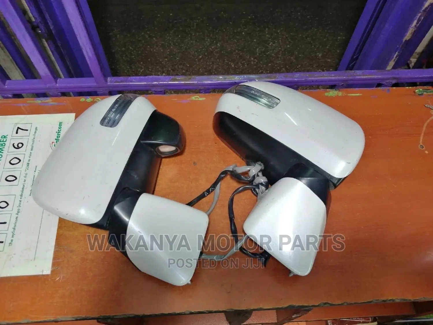 Toyota Noah/Voxy 2008/2012 Mirrors With Blinker, Ex Japan