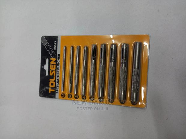 Tolsen 9pcs Leather Puncher - main view