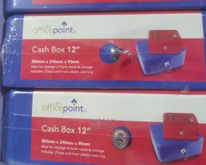 Cash Box 12inch With 2 Tamper Proof Keys