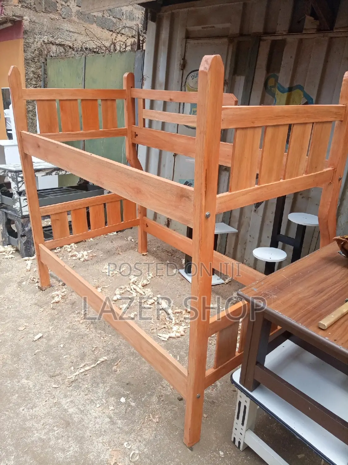 Bluegum Double Decker Bed