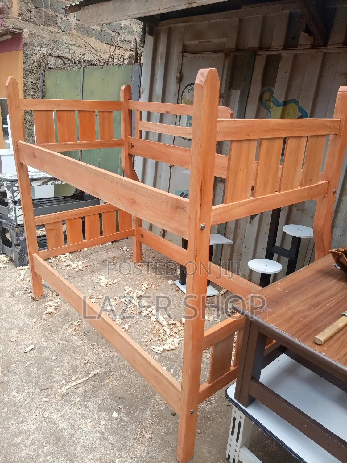 Bluegum Double Decker Bed