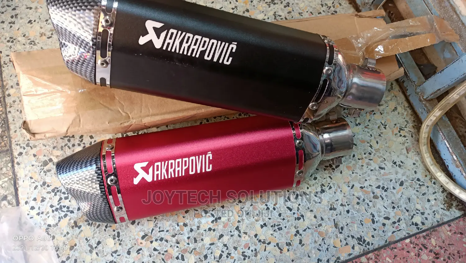 Exhaust Akrapovic System for Bikes.